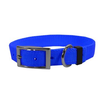 Extended D Nylon Collar, 22”, Blue