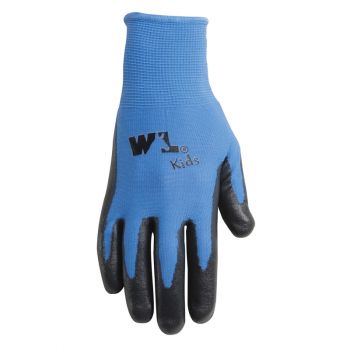 Kids Gardening Coated Work Gloves, Fits Youth Ages 8-10+, Color Will Vary (Wells Lamont 522Y)