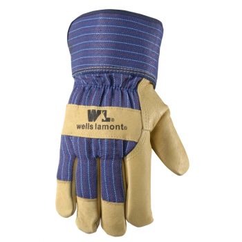 Men's Heavy Duty Winter Work Gloves, 100-gram Thinsulate Insulation, Safety Cuff (Wells Lamont 5235)