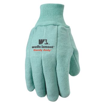 Wells Lamont Handy Andy Heavyweight Men’s Chore Gloves with Rubber Lining (Wells Lamont 645)