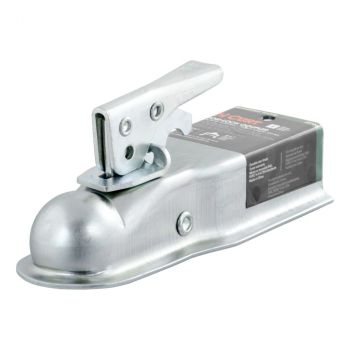 1-7/8" Straight-Tongue Coupler with Posi-Lock (2-1/2" Channel, 2,000 lbs., Zinc)