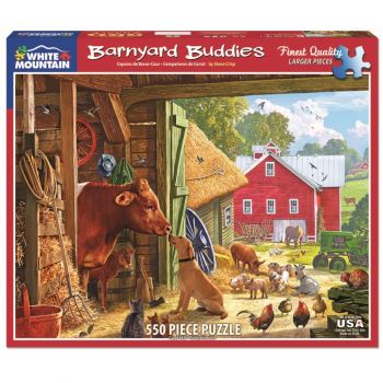 Barnyard Buddies 550 pc. Puzzle