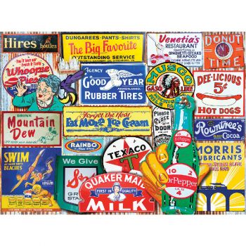 Classic Signs - 550 Piece Jigsaw Puzzle