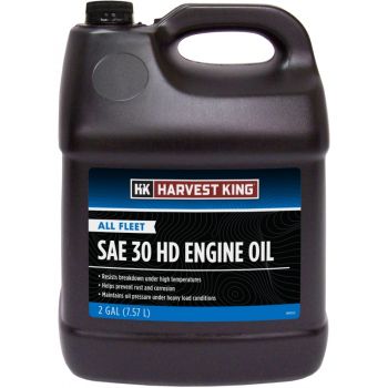 Harvest King All Fleet SAE 30 HD Engine Oil, 2 Gal.