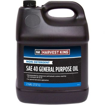Harvest King Non-Detergent SAE 40 General Purpose Oil, 2 Gal.