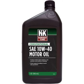 Harvest King Conventional SAE 10W-40 Motor Oil, Qt.