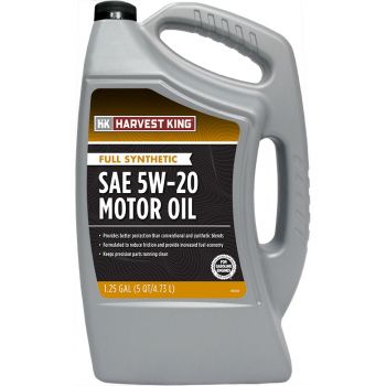 Harvest King Full Synthetic SAE 5W-20 Motor Oil, 5 Qt.