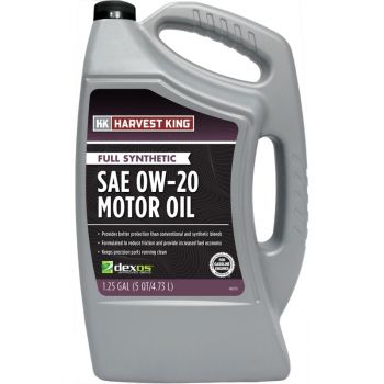 Harvest King Full Synthetic SAE 0W-20 Motor Oil, 5 Qt.