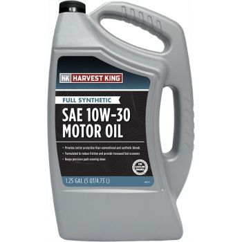 Harvest King Full Synthetic SAE 10W-30 Motor Oil, 5 Qt.
