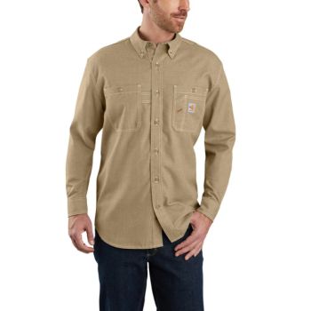Men's FR Lightweight Long-Sleeve Button Front Shirt
