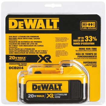 DEWALT 20 V MAX Premium XR Lithium Ion Battery Pack