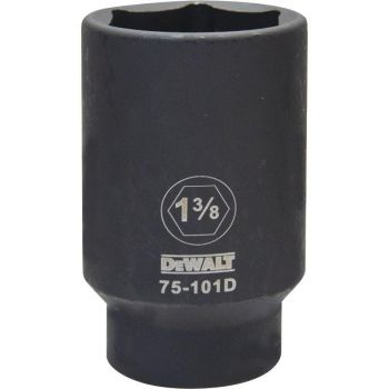 DEWALT 1/2 Drive X 1-3/8 6PT Deep Impact Socket