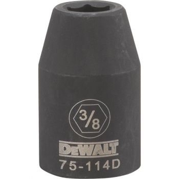 DEWALT 1/2 Drive X 3/8 6PT Standard Impact Socket