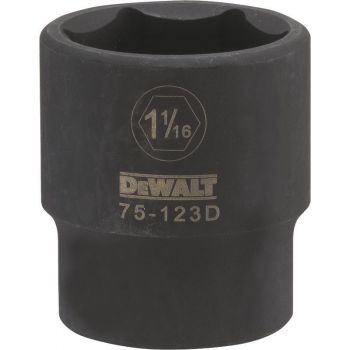 DEWALT 1/2 Drive X 1-1/16 6PT Standard Impact Socket