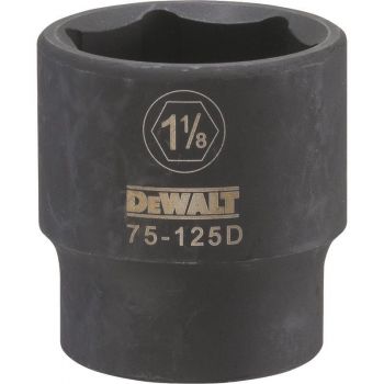 DEWALT 1/2 Drive X 1-1/8 6PT Standard Impact Socket