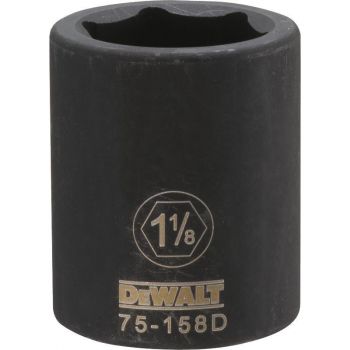 DEWALT 3/4 Drive X 1-1/8 6PT Standard Impact Socket