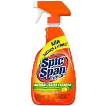 Spic and Span Antibacterial Citrus Spray Cleaner, 32 oz.