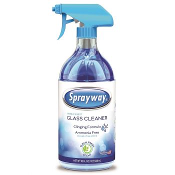 Sprayway Glass Cleaner Liquid Spray, 32 Oz.
