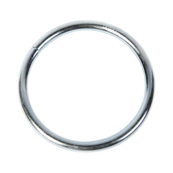 Welded Ring, Zinc, #7 1”