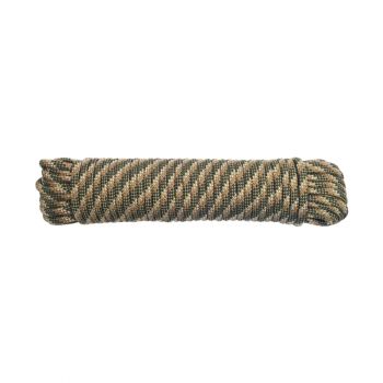 Polypropylene Rope, Diamond Braid, Camo, 3/8”x100’