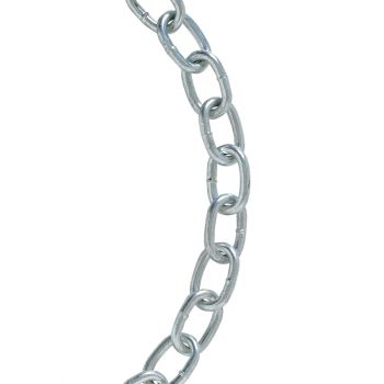 Passing Link Chain, Zinc, 2/0x10’