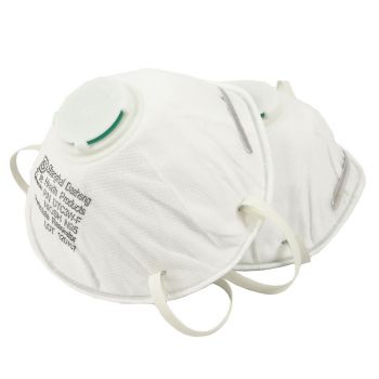 N95 Respirator with Exhale Valve, 2-Pack