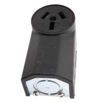 Wall Receptacle with Crowfoot, 220-Volt, 50 AMP, (32535)
