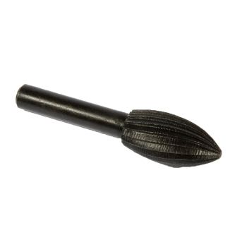 Rotary File, 1" x 1/2" x 1/4" Conical Shape with Rounded End