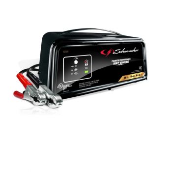 Schumacher Fully Automatic Battery Charger and Engine Starter, 12V, 10/50A
