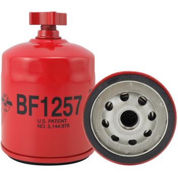 Baldwin BF1257 Fuel/Water Separator Spin-on with Drain