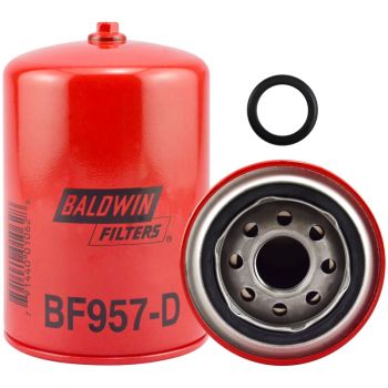 Baldwin BF957-D Fuel Spin-on with Drain