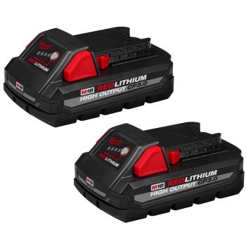 M18™ REDLITHIUM HIGH OUTPUT™ CP3.0 Battery 2-Pack
