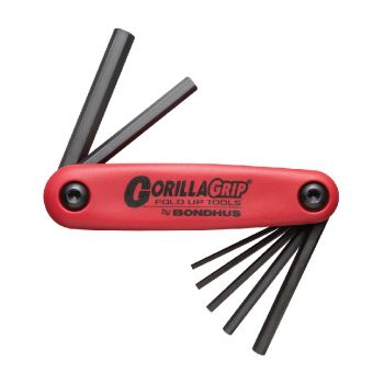 Bondhus Set 7 Hex GorillaGrip Fold-up Tools 1.5-6mm