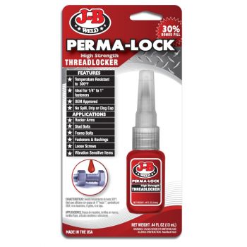 Perma-Lock, Red, 13ml