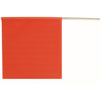 18″ x 18″ PVC coated Orange Flag