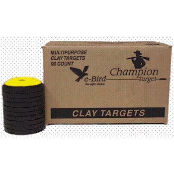 Dome Clay Target, Yellow, 90 CT