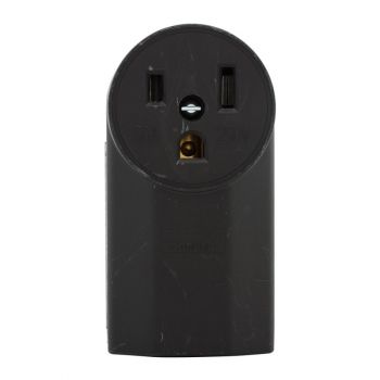 Eaton Surface Mount 50A 250V Power Receptacle 2-Pole, 3-Wire 
