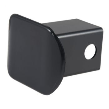 2" Black Plastic Hitch Tube Cover (Packaged)