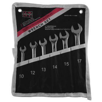 6 PC. Metric Combination Wrench Set