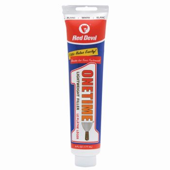 ONETIME® Lightweight Spackling, Squeeze Tube, 5.5 OZ.