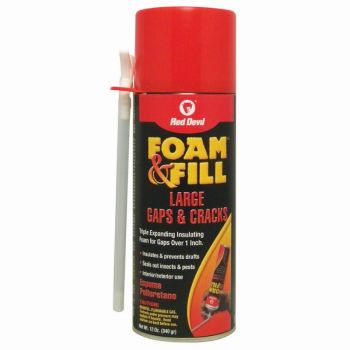 Foam & Fill® Large Gaps & Cracks Expanding Polyurethane Sealant, 12 fl. oz.