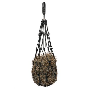 Rope Hay Bag, Black, Large