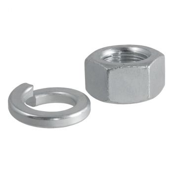 Replacement Trailer Ball Nut & Washer for 1-1/4" Shank