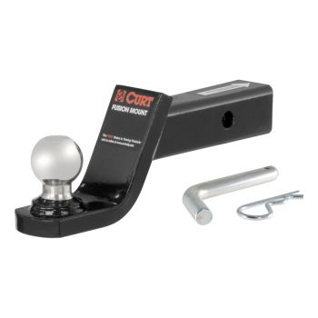 Fusion Ball Mount with 2" Ball (2" Shank, 7,500 lbs., 4" Drop)