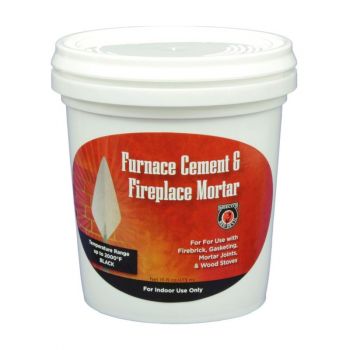 Meeco’s Red Devil Furnace Cement & Fireplace Mortar, Pint