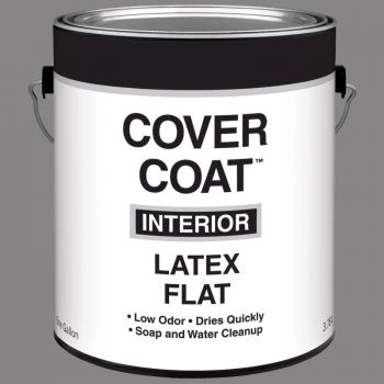 Guardian Contractor Interior Flat Paint, Dove White, Gal