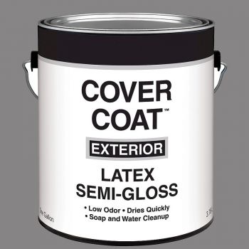 Guardian Contractor Exterior Semi-Gloss Paint, White, Gal