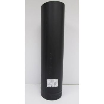 Stove Pipe, Black, 8 x 12 inch Half Joint