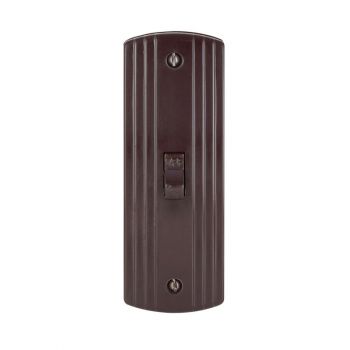 Surface Mount Single Pole Switch, Brown