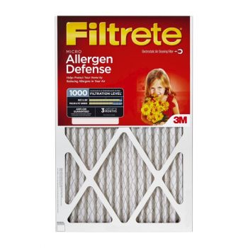 Filtrete Allergen Reduction Furnace Air Filter, 20x25x4 in.